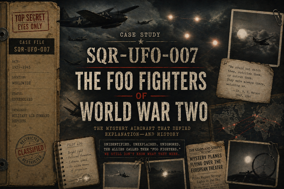 Case Study SQR-UFO-007: The Foo Fighters of World War Two