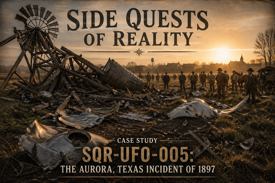 Case Study SQR-UFO-005: The Aurora, Texas incident of 1897