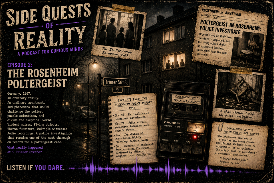 Case Study SQR-PAR-002: The Rosenheim Poltergeist, and what happens when physicists cannot explain a nineteen-year-old secretary