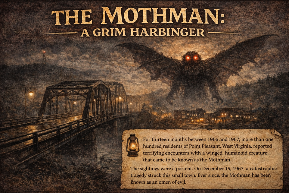 Case Study SQR-CRP-004: The Mothman of Point Pleasant, and what it means that the sightings stopped